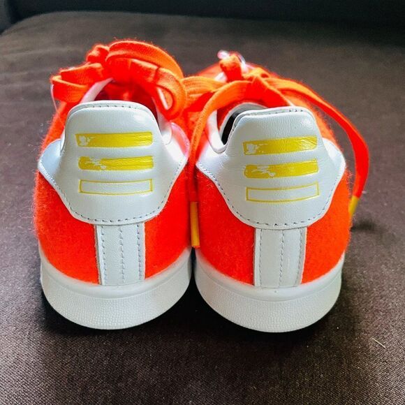 Very Rare PHARRELL Williams Adidas Stan Smith TNS Orange Tennis Balls - Picture 10 of 13
